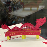 Thiệp giấy 3D mô hình Phong Cảnh Việt Nam