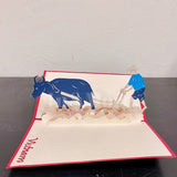 Thiệp nổi 3D cảnh vật con người Việt Nam