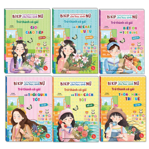 Sách Bộ Sách Bí Kíp Trưởng Thành Hoàn Mỹ Cho Học Sinh Nữ (Bộ 6 Cuốn)