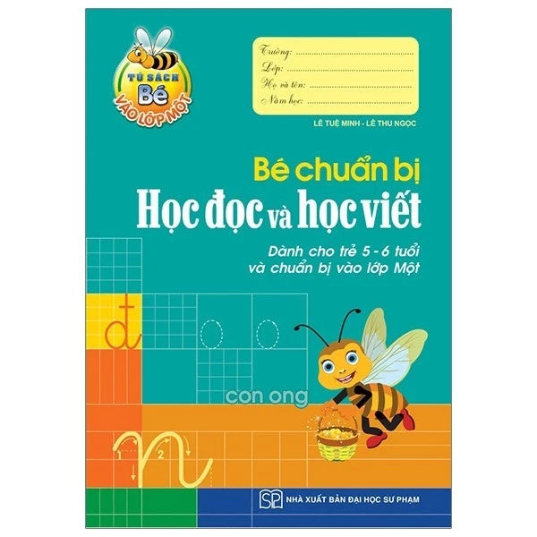 Sách Tủ Sách Bé Vào Lớp 1 - Bé Chuẩn Bị Học Đọc Và Học Viết