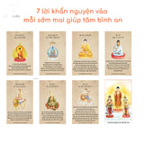 Thẻ Card 7 lời nguyện hằng ngày - 7 Lời Nguyện Vào Mỗi Sớm Mai - Giúp Tâm Bình An