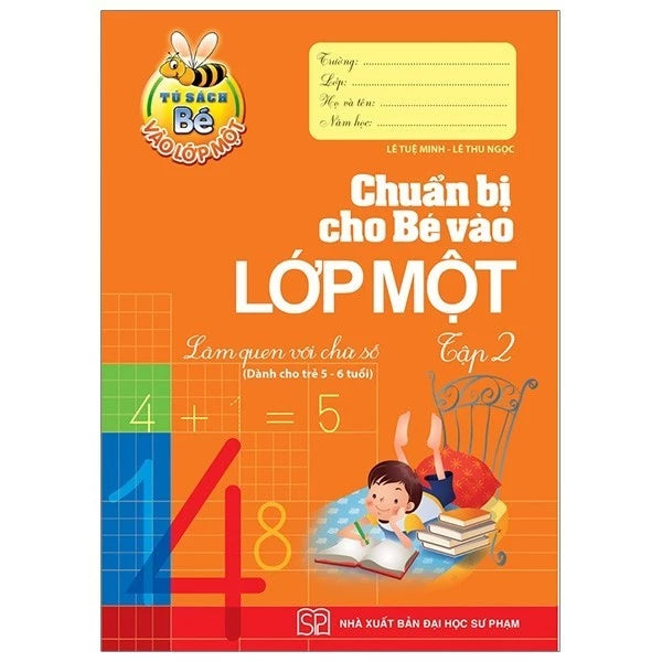 Sách Tủ sách bé vào lớp 1 - Chuẩn bị cho bé vào lớp 1 - tập 2