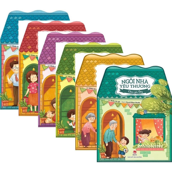 Thơ Ngôi Nhà Yêu Thương - Trọn bộ 6 cuốn - NXB Kim Đồng