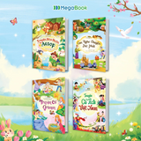 Combo 4 cuốn Truyện: Truyện cổ tích Việt Nam, Truyện cổ Grimm,Truyện ngụ ngôn Aesop, Con nghe chuyện Đức Phật