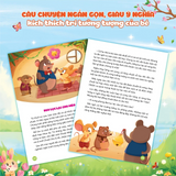 Combo 4 cuốn Truyện: Truyện cổ tích Việt Nam, Truyện cổ Grimm,Truyện ngụ ngôn Aesop, Con nghe chuyện Đức Phật