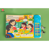 Sách âm thanh - Bé học nói - Bản đặc biệt 30 nút song ngữ cho trẻ 0 - 6 tuổi - Đinh Tị Books