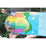 Sách tương tác lật mở - Trái Đất của chúng ta - Lift the flap - Planet Earth - Dành cho trẻ 5 - 12 tuổi - Đinh Tị Books