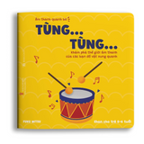 Combo 3 cuốn sách Ehon âm thanh dành cho trẻ từ 0-6 tuổi