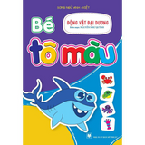 Bé Tô Màu - Combo 10 Cuốn Song Ngữ Việt Anh (Tặng Hộp Bút Sáp 12 Màu)
