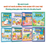 Sách - Nhật Ký Nuôi Dưỡng Thói Quen Tốt Cho Trẻ (Combo 8 Tập)