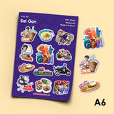 Sticker hình ảnh lưu niệm Việt Nam