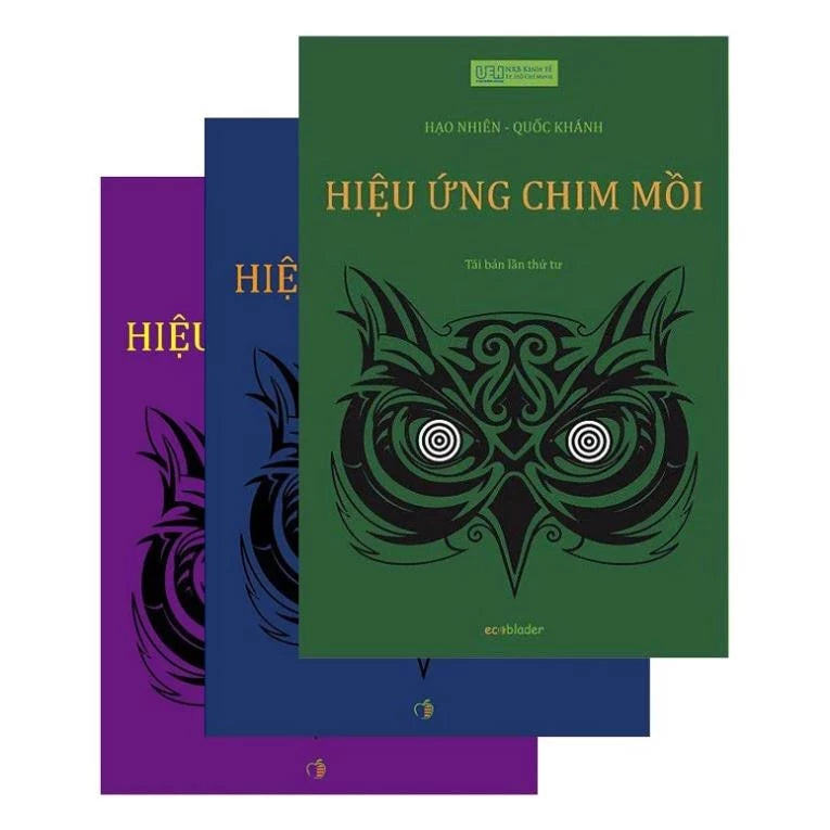 Sách Combo 3 Cuốn: Hiệu Ứng Chim Mồi Tập 1 + 2 + 3 - Quốc Khánh, Hạo Nhiên