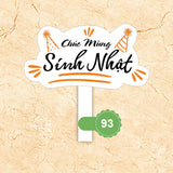 Bảng hashtag sinh nhật