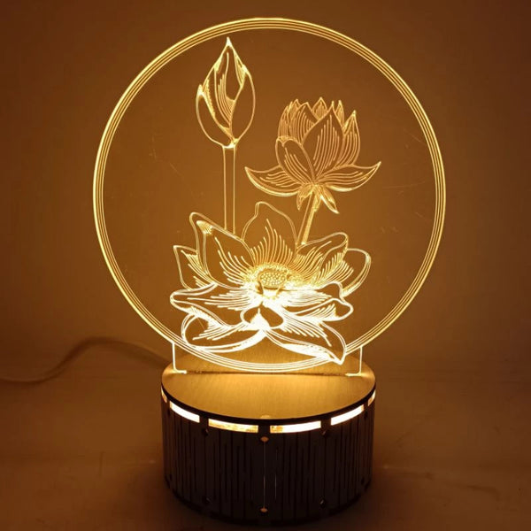 Bộ đèn Led Hoa Sen