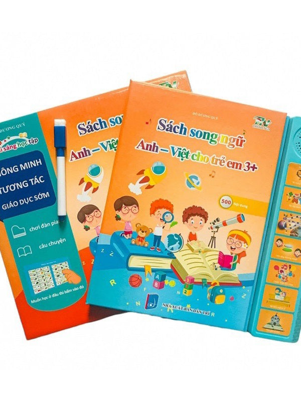 Sách Điện Tử Song Ngữ, Sách Điện Tử Thông Minh Cho Bé