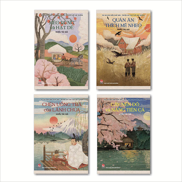 Truyện - Combo 4 Cuốn Tác Giả Kinh Điển Nhật Bản_Truyện Hay Cho Tuổi Học Đường