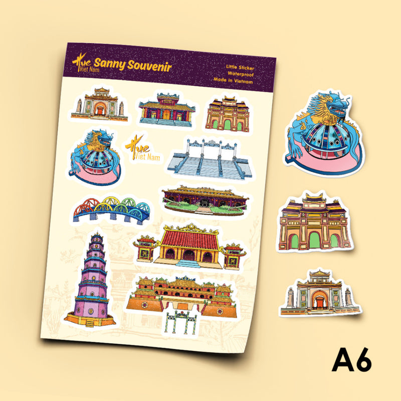 Sticker hình ảnh lưu niệm Việt Nam