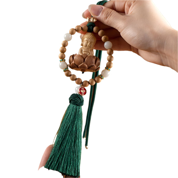 Khánh treo chạm khắc gỗ hoa sen