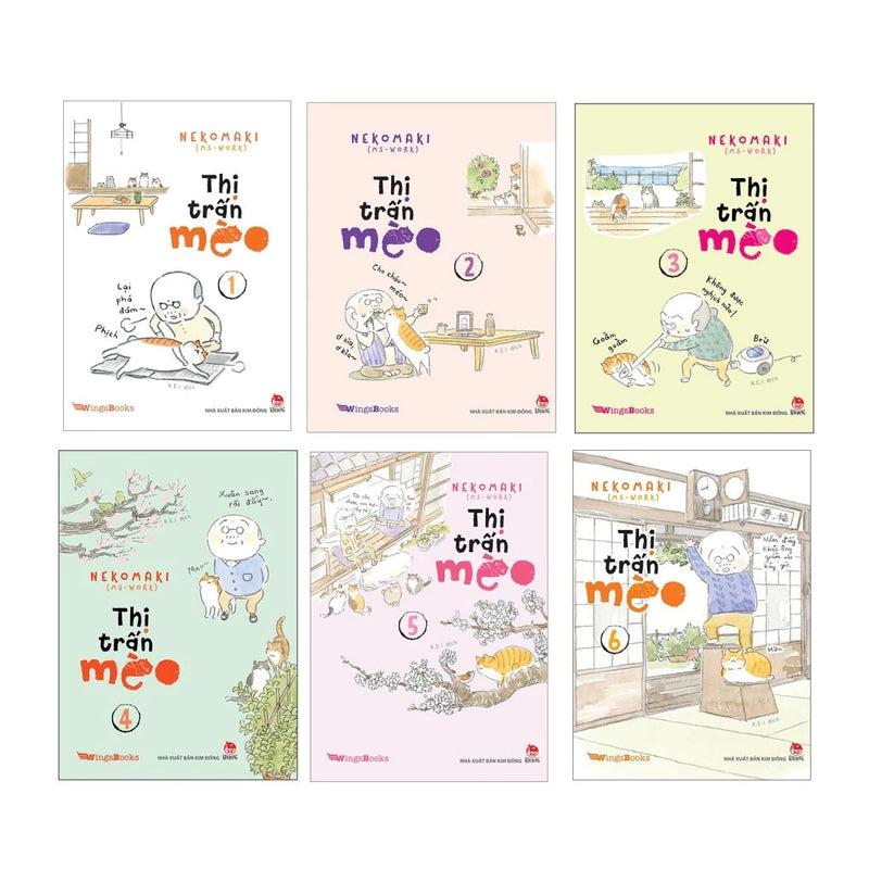 Truyện Tranh - Thị Trấn Mèo (Trọn bộ 9 tập)