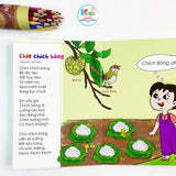 Sách Bộ 3 Cuốn Đồng Dao - Thơ - Truyện Cho Bé Học Nói - Giúp Bé Phát Triển Ngôn Ngữ Và Giao Tiếp (Bìa Cứng)