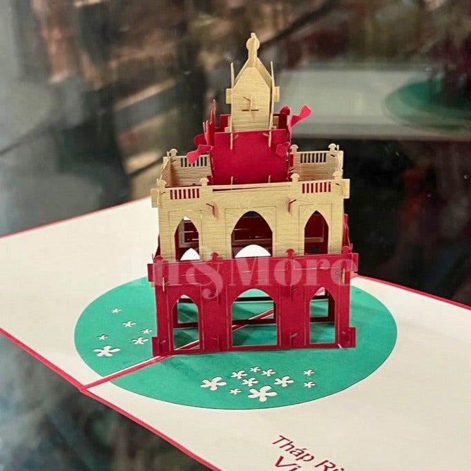 Thiệp giấy 3D mô hình Phong Cảnh Việt Nam