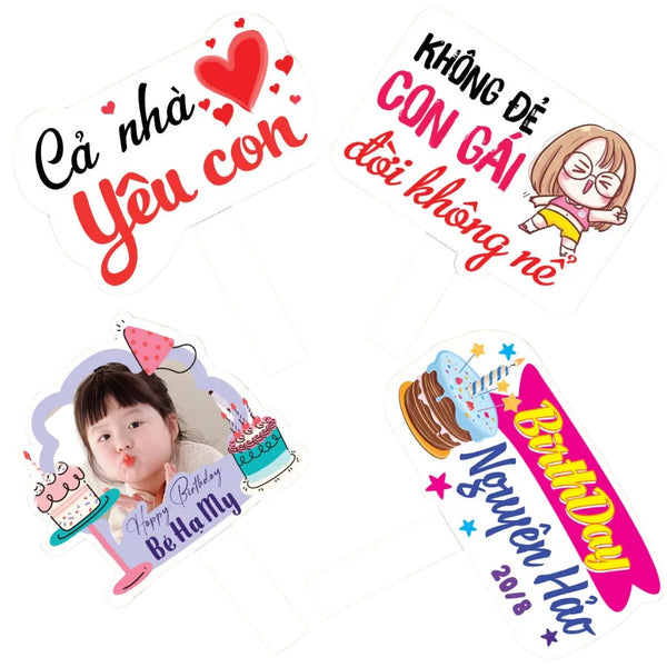 Bảng hashtag sinh nhật