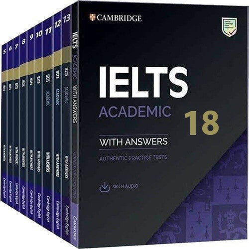 Sách IELTS Cambridge Academic Tuỳ Chọn 1 đến 18 - Ôn Luyện Thi IELTS Tặng Kèm Audio