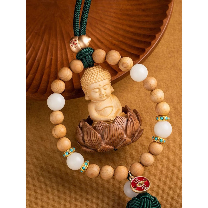 Khánh treo chạm khắc gỗ hoa sen