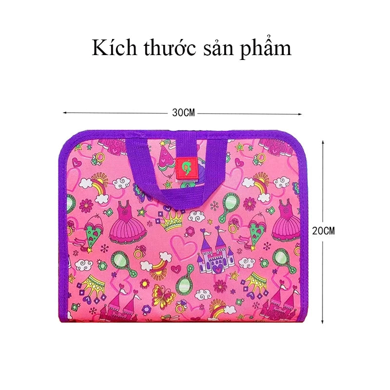 Sổ vẽ tự xóa graffiti phát sáng chất liệu PP cao cấp, chống nước an toàn cho bé