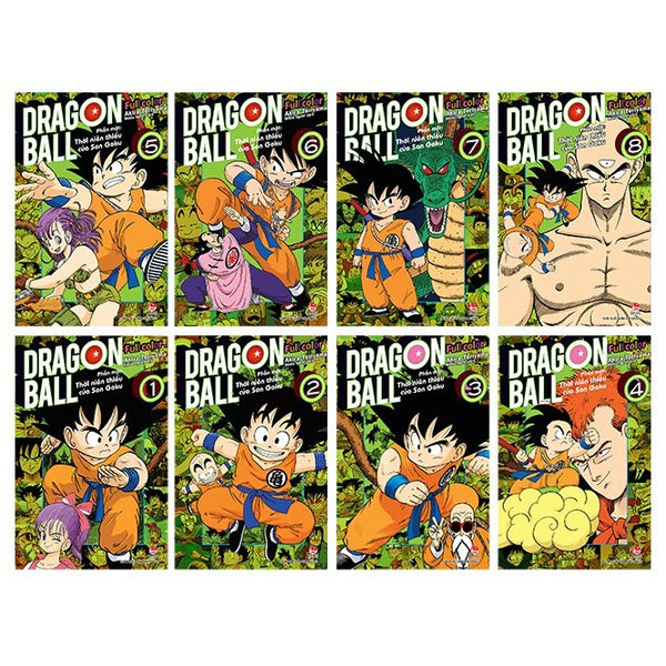 Truyện Tranh - Trọn Bộ 32Q Dragon Ball Full Color 7 Viên Ngọc Rồng In Màu Tái Bản