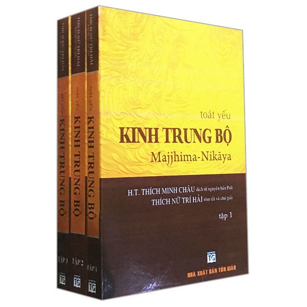 Sách - Toát Yếu Kinh Trung Bộ ( Bộ 3 Tập )