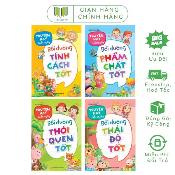 Combo Trọn Bộ 4 Cuốn Truyện Hay Mỗi Ngày