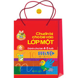 Chuẩn Bị Cho Bé Vào Lớp 1, Dành Cho Bé 4-5 Tuổi (Túi 6 Cuốn)