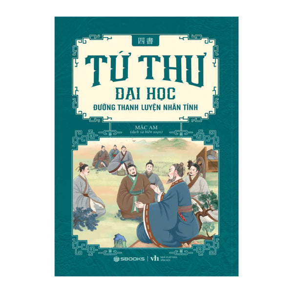 Combo 4 Cuốn Tứ Thư: Đại Học + Luận Ngữ + Trung Dung + Mạnh Tử