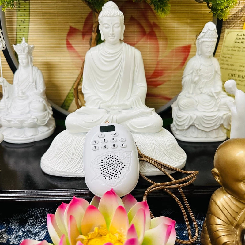 Máy Niệm Phật Lá Bồ Đề, Có Sẳn 58-59 Bài