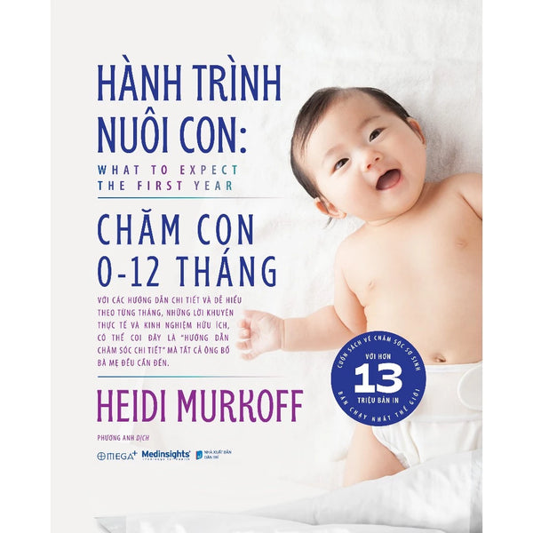 Combo Hành Trình Nuôi Con: Mang Thai + Chăm Con 0 -12 Tháng (Heidi Murkoff) - Omega Plus