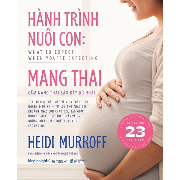 Combo Hành Trình Nuôi Con: Mang Thai + Chăm Con 0 -12 Tháng (Heidi Murkoff) - Omega Plus