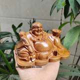 Tượng phật di lặc gỗ