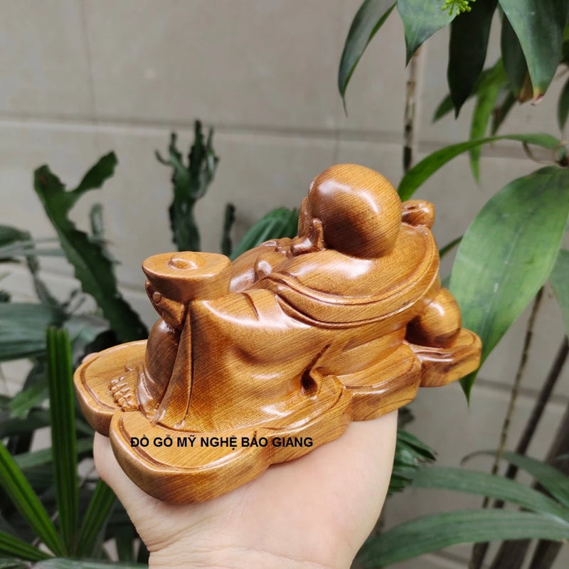 Tượng phật di lặc gỗ