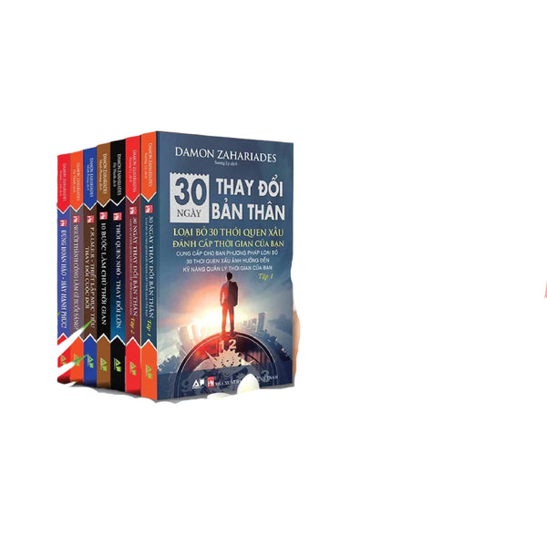 Bộ Sách 30 Ngày Thay Đổi Bản Thân-Loại Bỏ Thói Quen Xấu,Rèn Luyện Kỹ Năng,Phát Triển Bản Thân