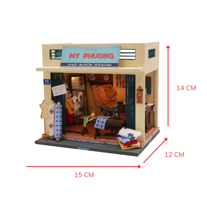 Mô Hình Sài Gòn - Đường Phố Cũ