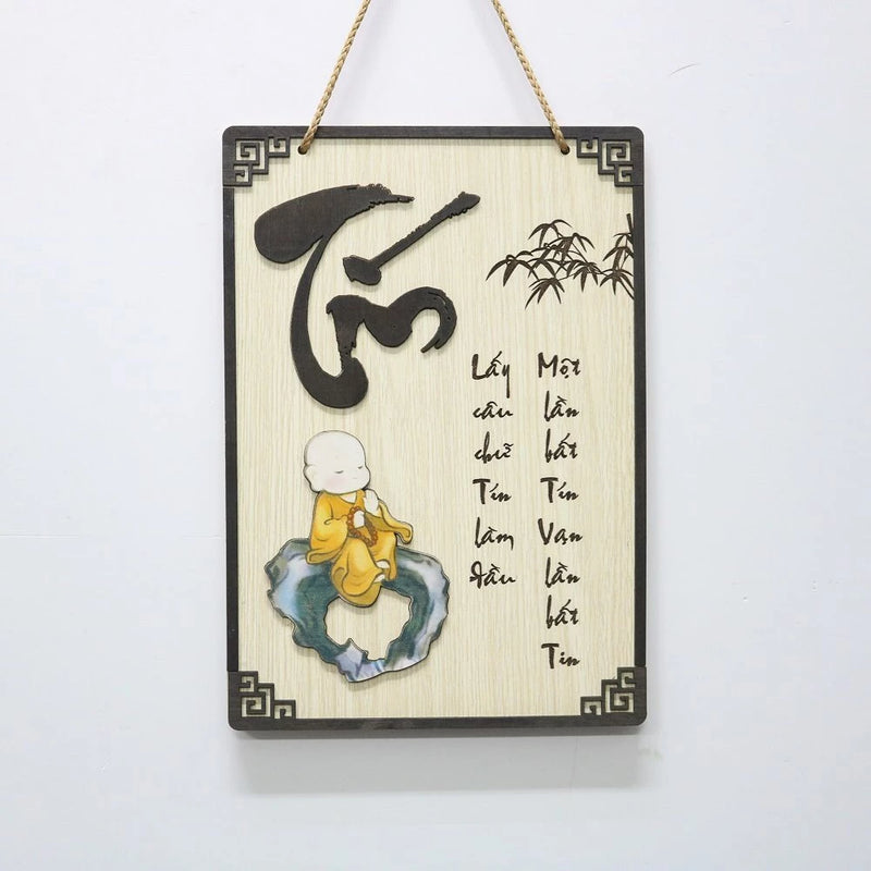 Tranh Thư Pháp - Tranh Phật