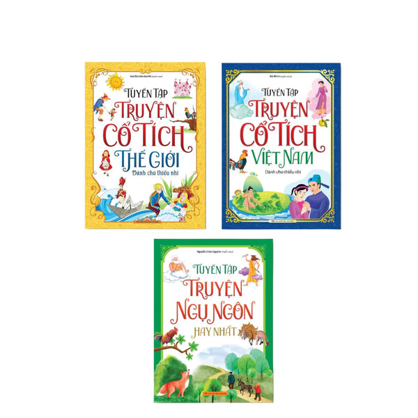 Tuyển Tập Truyện Cổ Tích Việt Nam + Cổ Tích Thế Giới + Truyện Ngụ Ngôn Hay Nhất