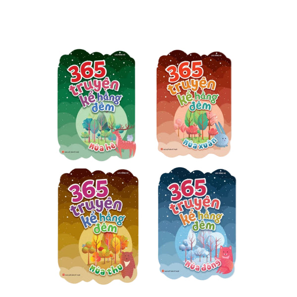Combo 4 Cuốn 365 Truyện Kể Hằng Đêm - Bốn Mùa Xuân Hạ Thu Đông