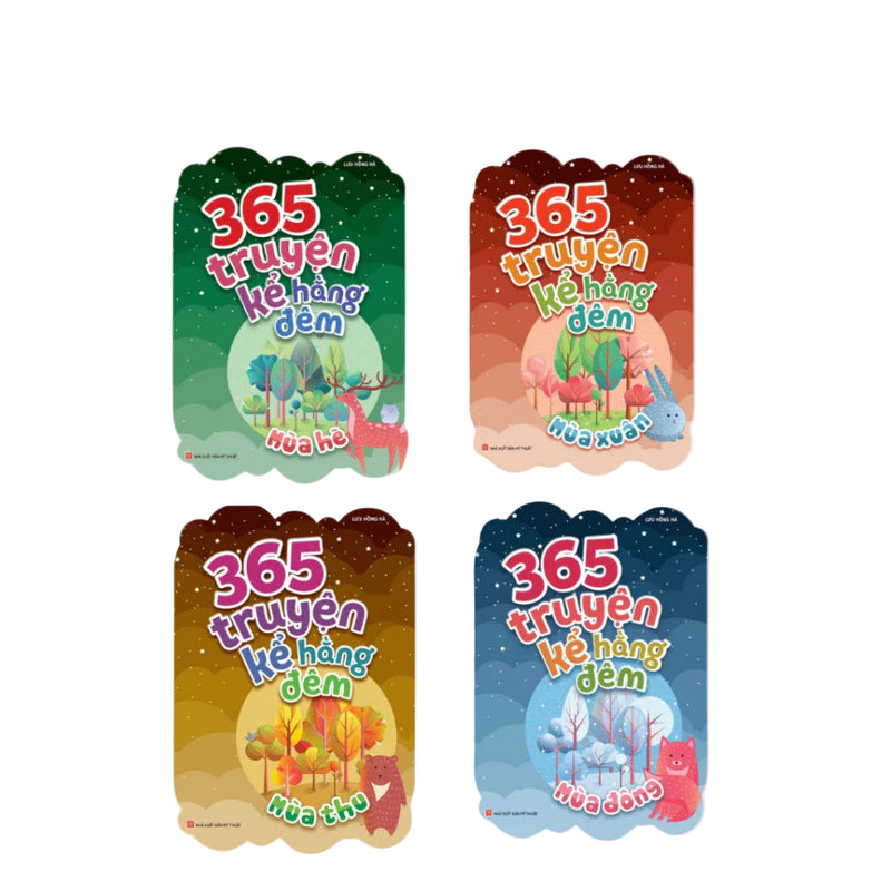 Combo 4 Cuốn 365 Truyện Kể Hằng Đêm - Bốn Mùa Xuân Hạ Thu Đông