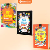 Bộ Sách Brain Games: Luyện Trí Nhớ + Mê Cung Nhanh Trí + Thử Thách Logic