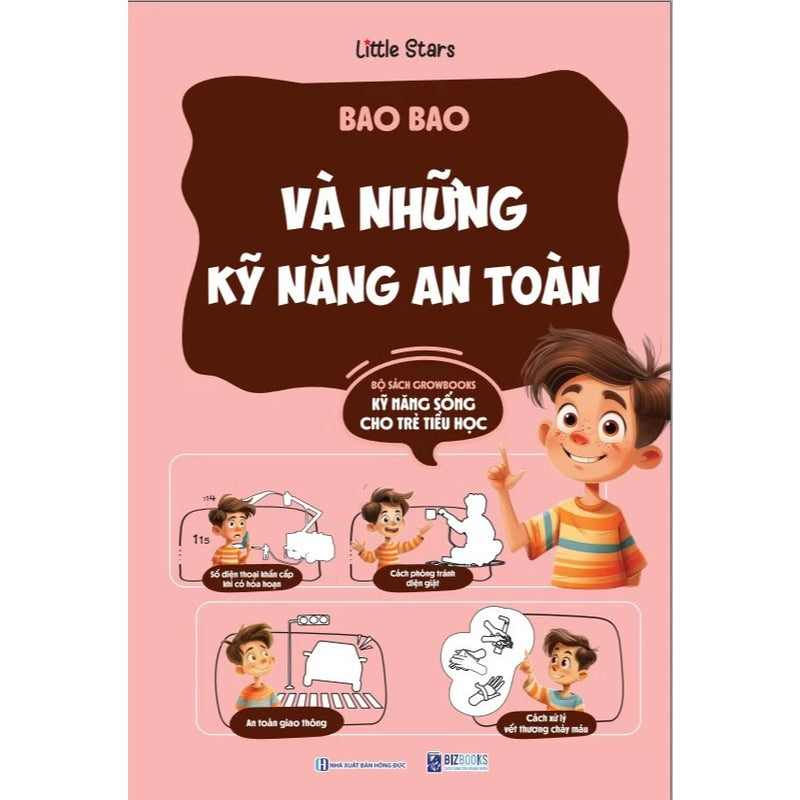 Bộ sách Growbooks kỹ năng sống dành cho trẻ Tiểu học