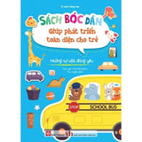 Sách - Sách bóc dán giúp phát triển toàn diện cho trẻ