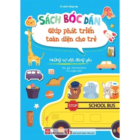 Sách - Sách bóc dán giúp phát triển toàn diện cho trẻ