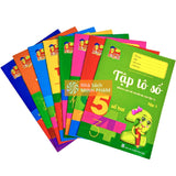 Sách - Bộ 8 Cuốn Luyện Viết Tập Tô Chữ Cho Bé Mẫu Giáo - Chuẩn Bị Cho Bé Vào Lớp 1